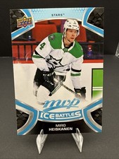 Miro Heiskanen #213 Upper Deck MVP Ice Battles NHL Hockey 2021-22 Dallas Stars