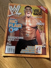 Wwf WWE Magazine August 2008 Batista With Poster 