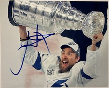Jan Rutta Autographed/Signed Tampa Bay Lightning Stanley Cup 8x10 Photo!