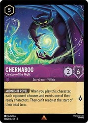 Chernabog - Creature of the Night 50/204 Archazia's Island Lorcana Rare
