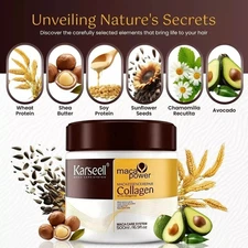 Karseell Collagen Hair Mask Treatment Deep Repair Dry Hair Brand New 500ml