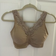 Rhonda Shear Ahh Bra Lace Trim XL New