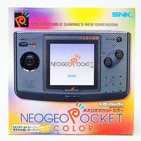 SNK Neo Geo Pocket Color Carbon Black Console System NGPC Japan NEW