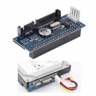 F40 3.5 HDD IDE / PATA auf SATA Konverter Kartenadapter für IDE 40Pin Festplatte