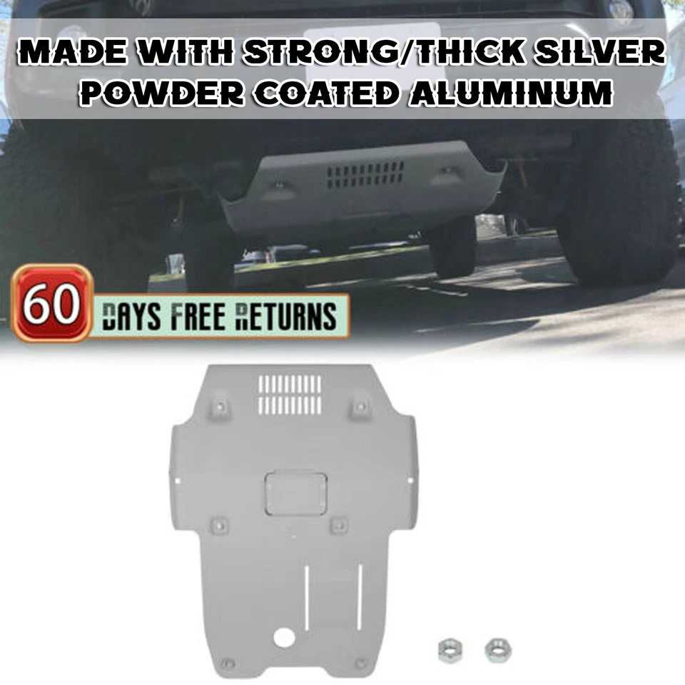 FOR Toyota Tacoma 2016-2023 PTR60-35190 Front Skid Plate Protection ALUMINUM Foto 3 de 4