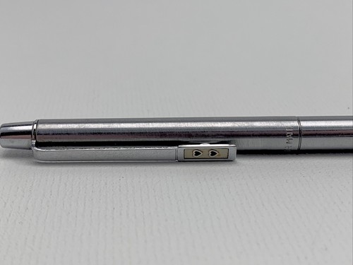 Vintage Papermate Mechanical Pencil Brushed Metal Silver - Picture 7 of 8