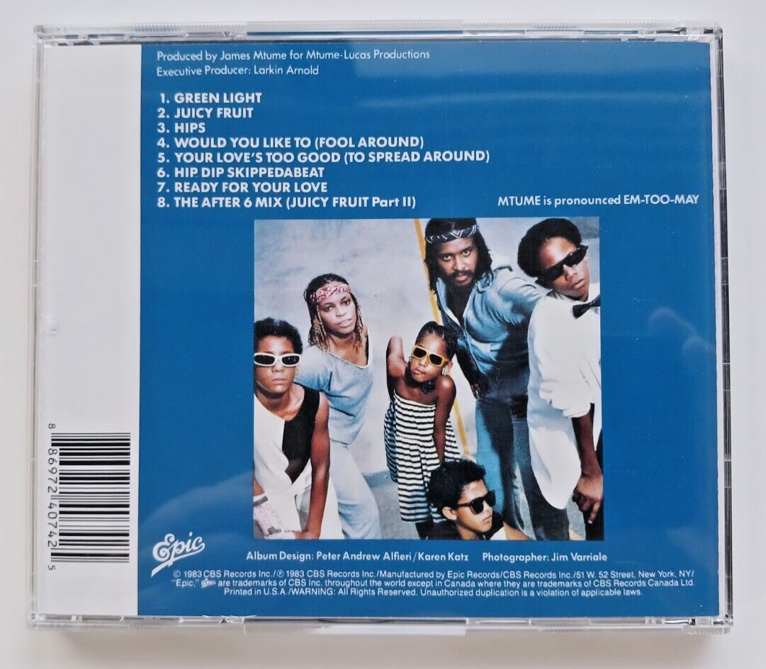 MTUME - JUICY FRUIT - CD - 2008 - VG+ 886972407425| eBay