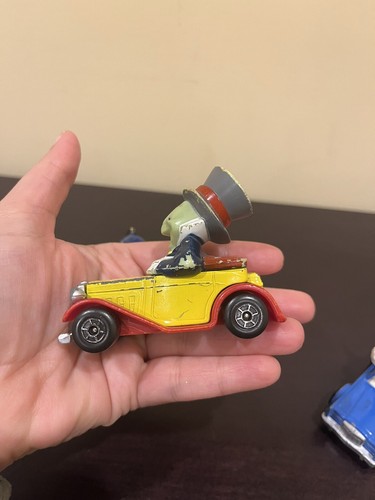 Matchbox 1979 Disney Lesney Mickey Mouse Fire Truck Minnie Jiminy Cricket Car - Picture 9 of 17