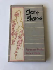 Peter Pauper Press CHERRY BLOSSOMS JAPANESE HAIKU SERIES THREE 1st Ed 1960