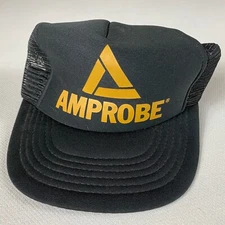 Amprobe Hat VTG Snapback Foam Front Cap Electrical Tool Search Find Detect Tech
