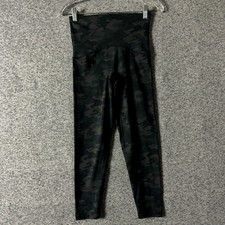 Spanx Women's Size Small Multicolor Camo High Waisted 7/8 Compression Leggings