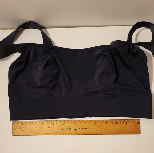 Parade Scoop Donna Senza Fili Nero Bralette Taglia 1 Nuovo Senza Etichetta - Foto 6 di 8