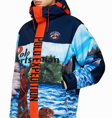 POLO SPORT RALPH LAUREN SPORTSMAN Expedition Fisherman Graphic 