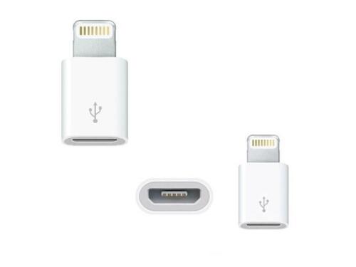 Adattatore convertitore da micro USB a 8 pin per iPhone iPad connettore di ricarica iOS - Foto 3 di 4