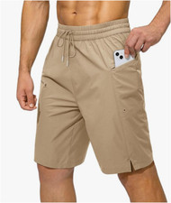 Men  s Quick Dry Swim Trunks with Mesh Liner  Zipper Pockets Lightweight Beach
