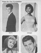 Bobby Vee Jo Ann Campbell Cash Holiday Magazine Photo Clipping 1 Page K8706