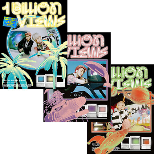 EXO-SC [1 BILLION VIEWS/10억뷰] 1st Album CD+POSTER+P.Book+