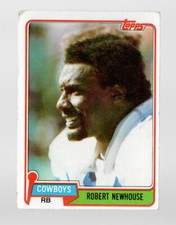 1981 Topps #71 Robert Newhouse VG
