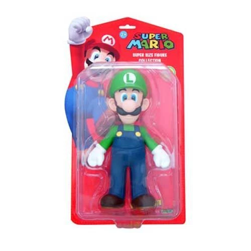 Kit 2 Figuras Pvc 12cm Mario E Luigi - Super Mario Bros
