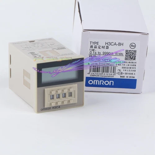 Omron Timer H3CA-8H 100/110/120VAC New