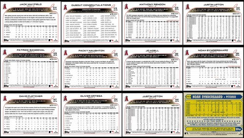 2022 Topps Los Angeles Angels (136) Card Lot - FINAL OFFER – BUY BEFORE OTHERS! - Picture 20 of 24