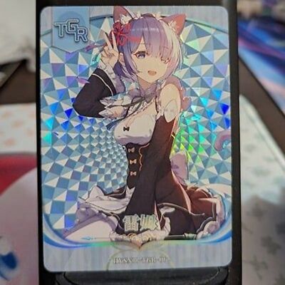 FG2-HYSNII-TGR-06 Rem Re: Zero Flower Girl Goddess Story Anime Waifu Card
