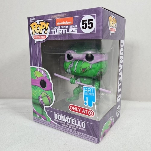 Funko POP Figure Ninja Turtles Donatello Artist #55 NEW - Picture 6 of 12