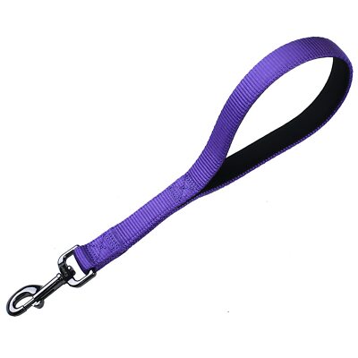 Cyclpet 12 Inches Training Dog Short Leash with Smooth Nylon and