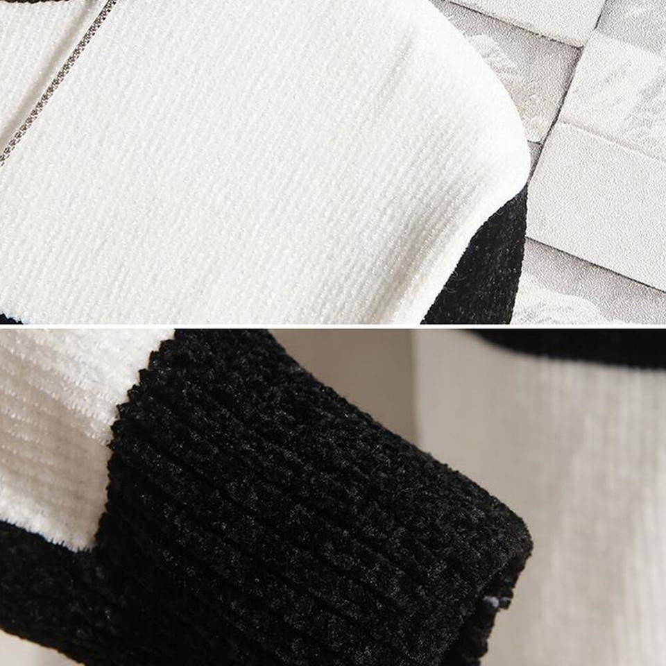 Winter Hairball Knitted Cardigan O Neck Long Sleeve Jumper Sweaters