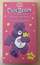 Care Bears VHS The Care-A-Lot Games and Grams Cooking Corner-Great Condition