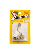 VINTAGE DOLLHOUSE COLLECTIBLE MINIATURE ACCESSORIES