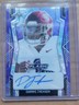 Domani Jackson 2022 Leaf Flash Kaleidoscope Autograph Football Card 15/15 PA-DJ2