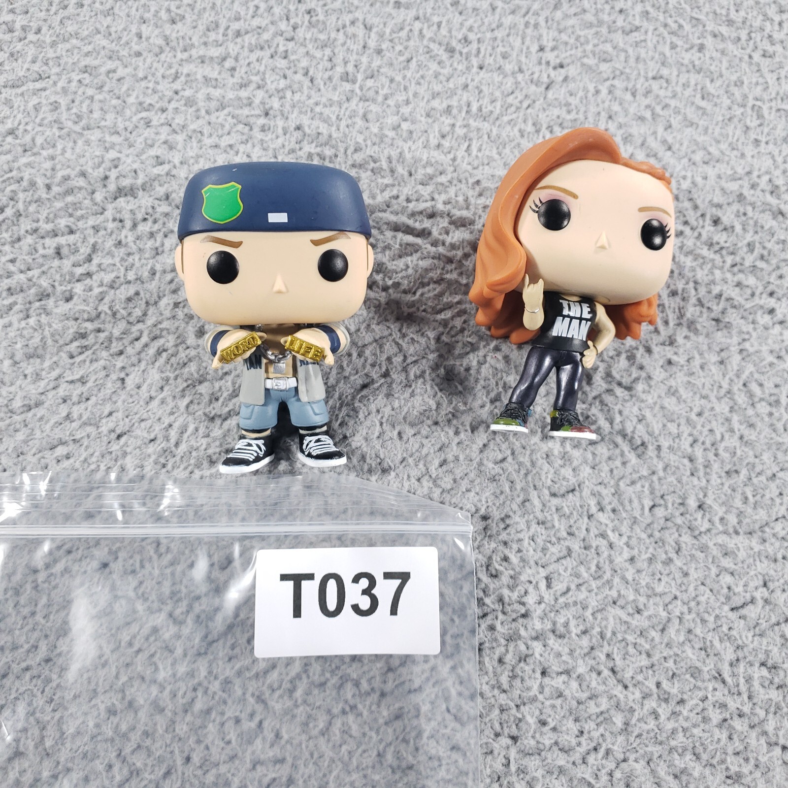 Funko Pop! WWE John Cena Becky Lynch Lot Of 2 Loose Vynil Figures