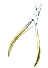 4.5" Stainless Steel Nail Cutter Trimmer Double Spring Toenail Pedicure Beauty