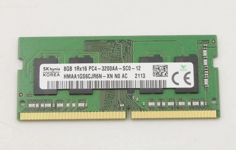 HYNIX 16 GB RAM (2x8GB) DDR4 SODIMM PC4 3200 MHz NON ECC - Photo 1/1