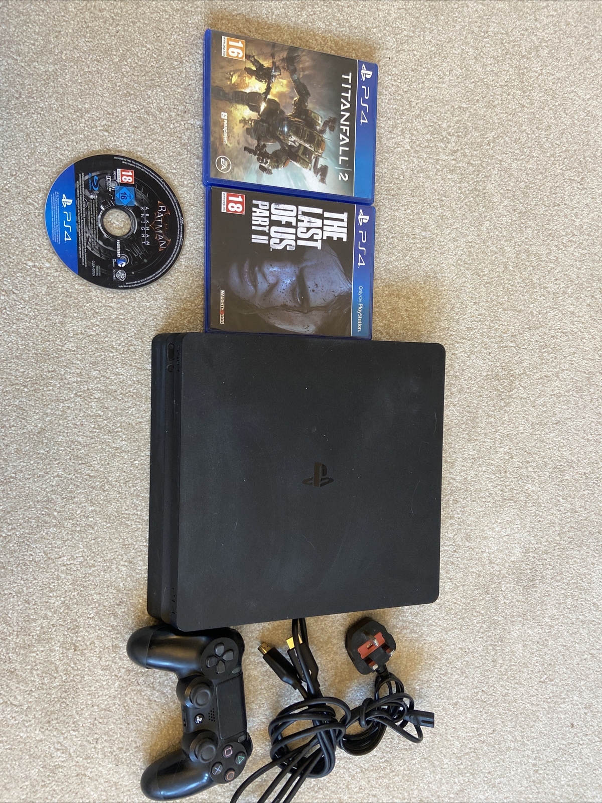 Sony PlayStation 4 Slim 500GB Console Black 711719845652 eBay