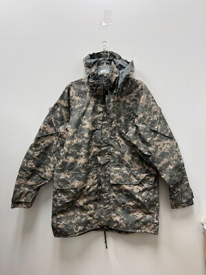 GENUINE USGI ECWCS ACU COLD WEATHER GORE TEX UNIVERSAL PARKA - MEDIUM LONG.