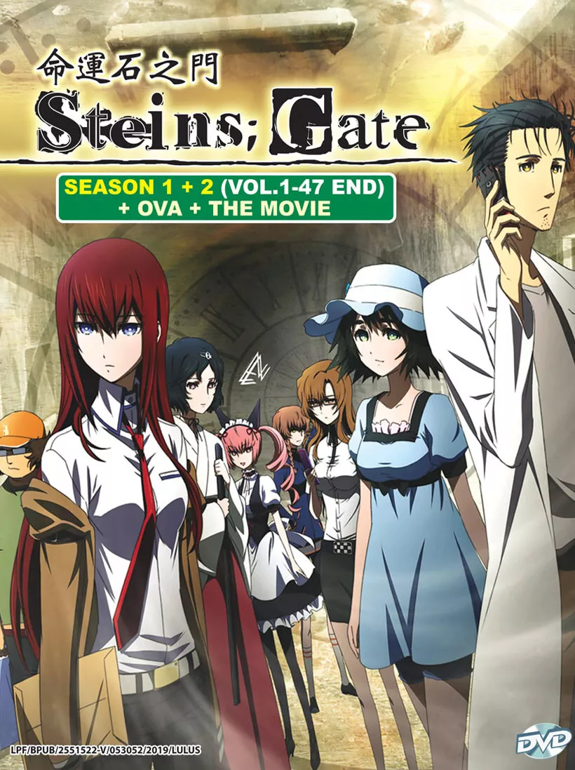 Anime DVD Steins; Gate Season 1+2 + Ova + The Movie *English Dubbed*