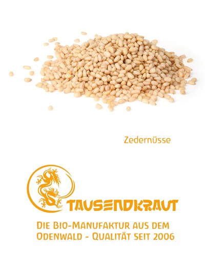 Premium Zedernüsse BIO Wildsammlung in Sibirien Rohkostqualität Pinienkerne 200g - Bild 3 von 5