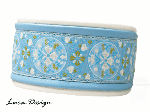 Windhundhalsband Hundehalsband Greyhound collar Galgo Barsoi Whippet Lurcher mab - Picture 1 of 6