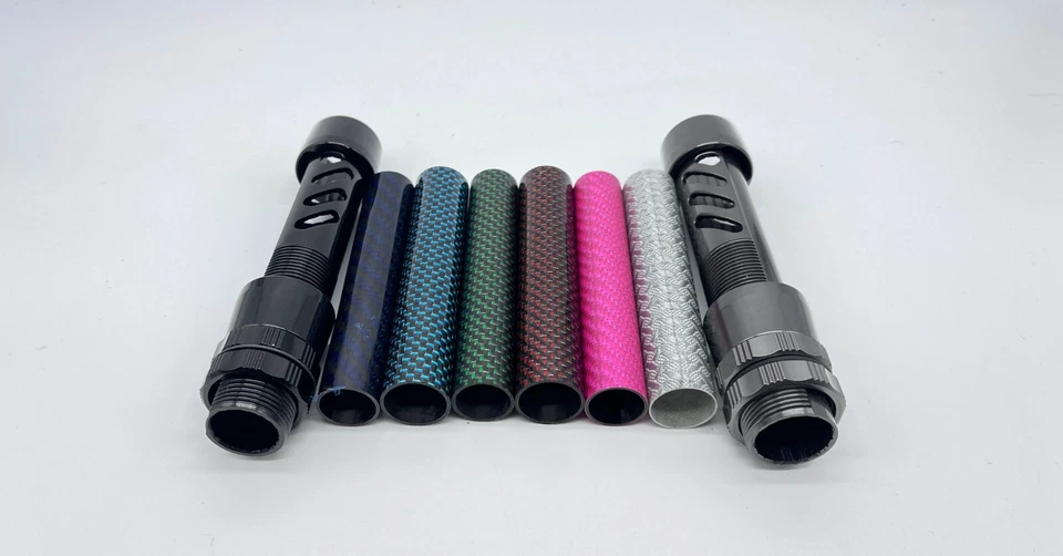 Asientos de carrete, ranurados con inserciones de varios colores Foto 4 de 4