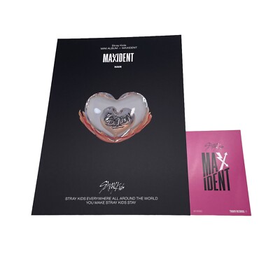stray kids Han MAXIDENT mini poster + tower records Official