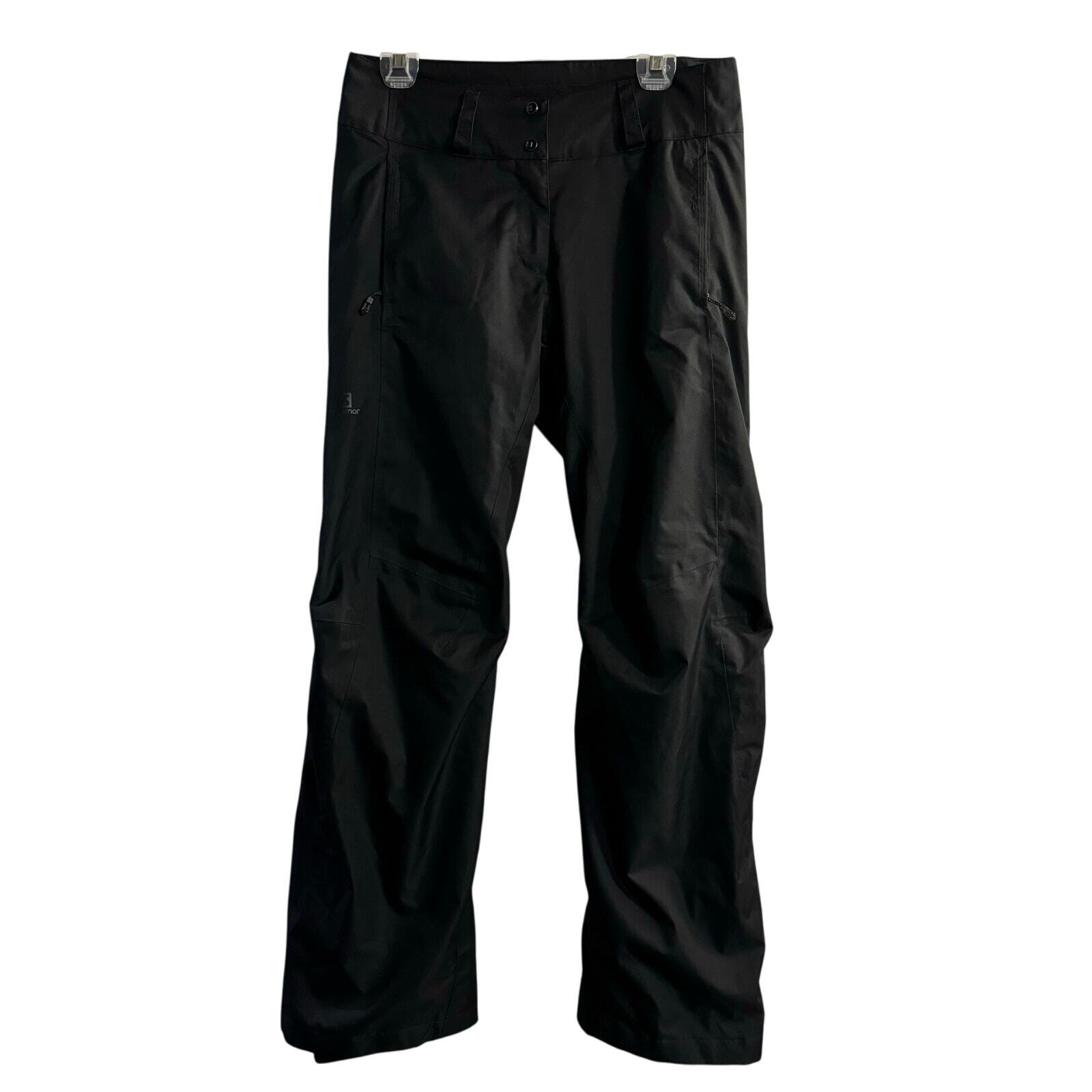 Pantaloni da sci Salomon Advanced Skin Dry Snow taglia media donna neri abbigliamento attivo
