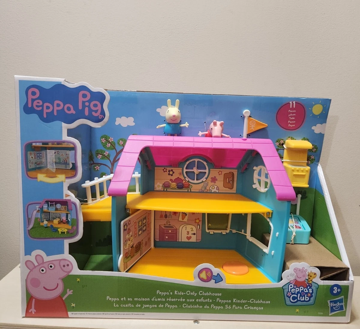 Peppa Pig Peppa s Club Peppa s Kids Only Clubhouse Preschool Toy Playset House