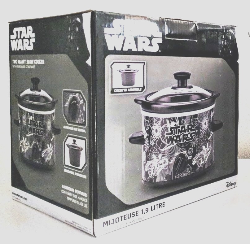 STAR WARS LSW-200CN 2-Quart Slow Cooker,Black