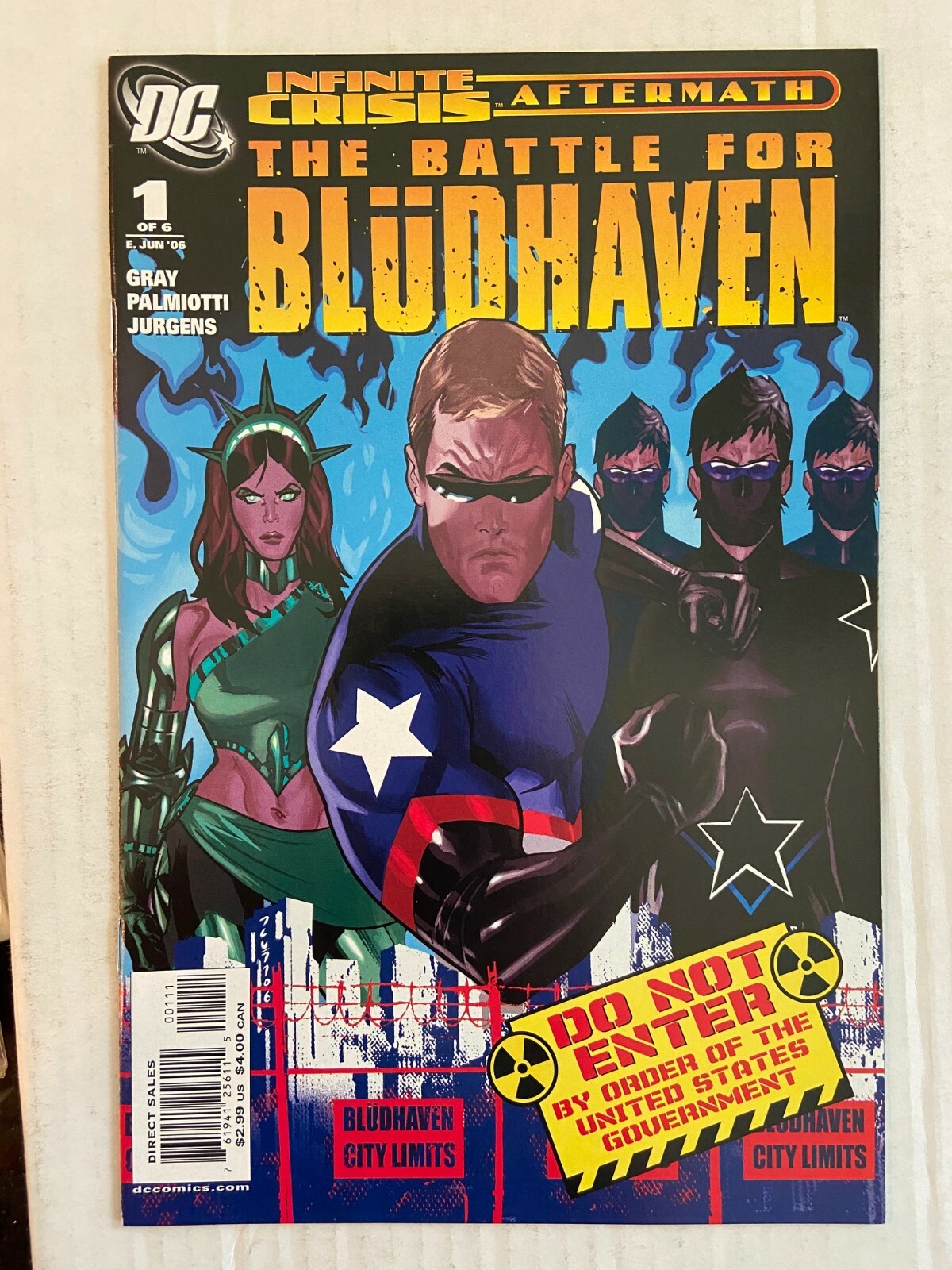 Battle For Bludhaven #1,3,4,5, and 6 Comic Book Lot