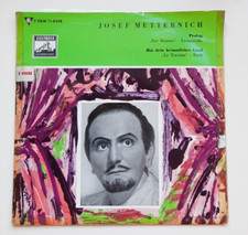 Josef Metternich PPOLOG/Der Bajazzo+heimat.Land/La Traviata Vinyl Single 7" 1957