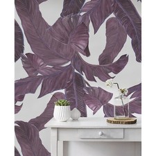 Banana Paradise Removable | Botanical Soft Pattern | Repositionable wall mural