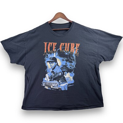 Ice Cube Boyz n The Hood T-Shirt Men's 3XL Black Lowrider Raiders Hip Hop Rap