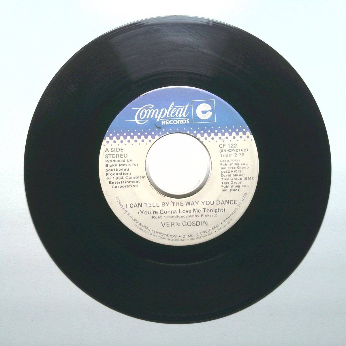 Vern Gosdin My Heart Is In Good Hands; I Can Tell By The Way You